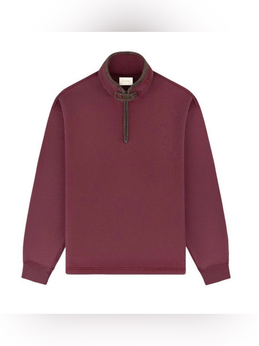 Aime ALD Aimé Leon Dore Heritage Quarter-Zip Pullover 'Chocolate Truffle' Sz XXL